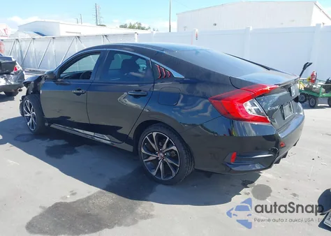 2020 Honda Civic Sport из США, поврежденный, VIN 2HGFC2F89LH591733